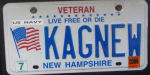 Bob Hagen License Plate