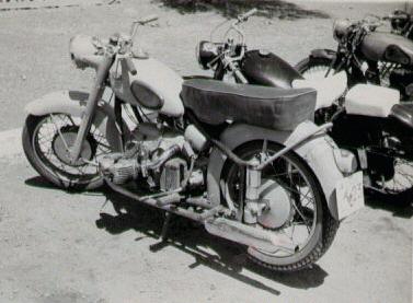 Allen Peacock Motorcycle