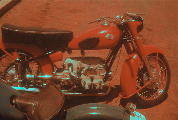 Allen Peacock Motorcycle